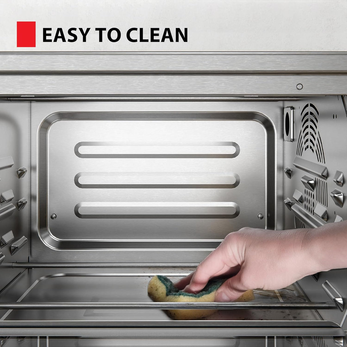 Horno Tostador TOSHIBA ChefFry 12 en 1, 26.4 QT, Combo