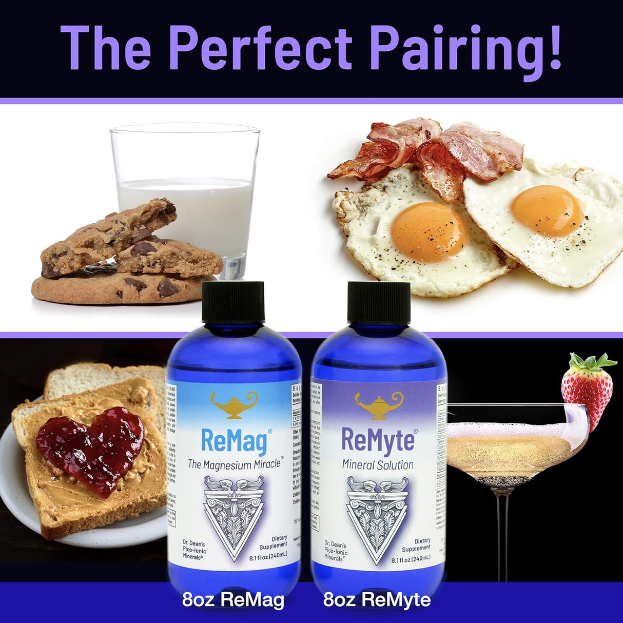 Suplementos ReMag Líquido de magnesio de alta absorción