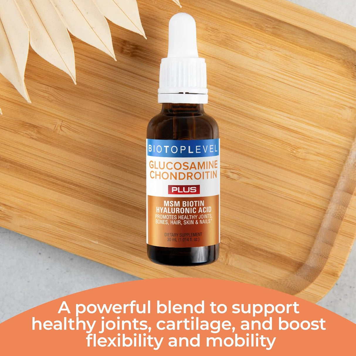 BIOTOPLEVEL Glucosamina líquida condroitina