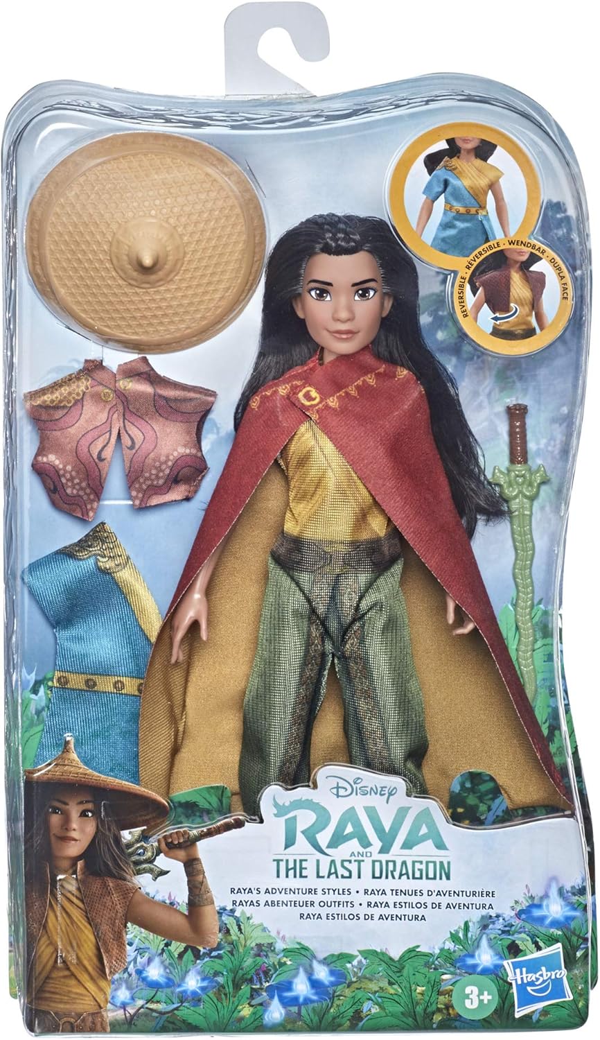 Muñeca Raya, Disney Princess, ropa, zapatos y espada, Aventura