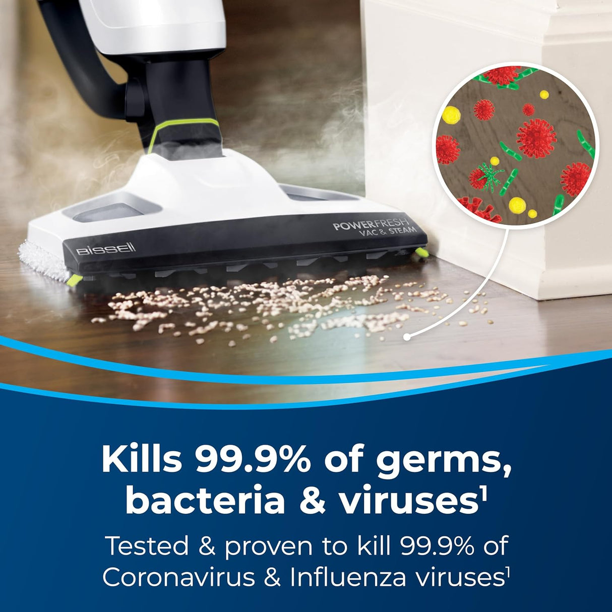 Bissell PowerFresh 2747A: Aspiradora y Mopa a Vapor 2 en 1