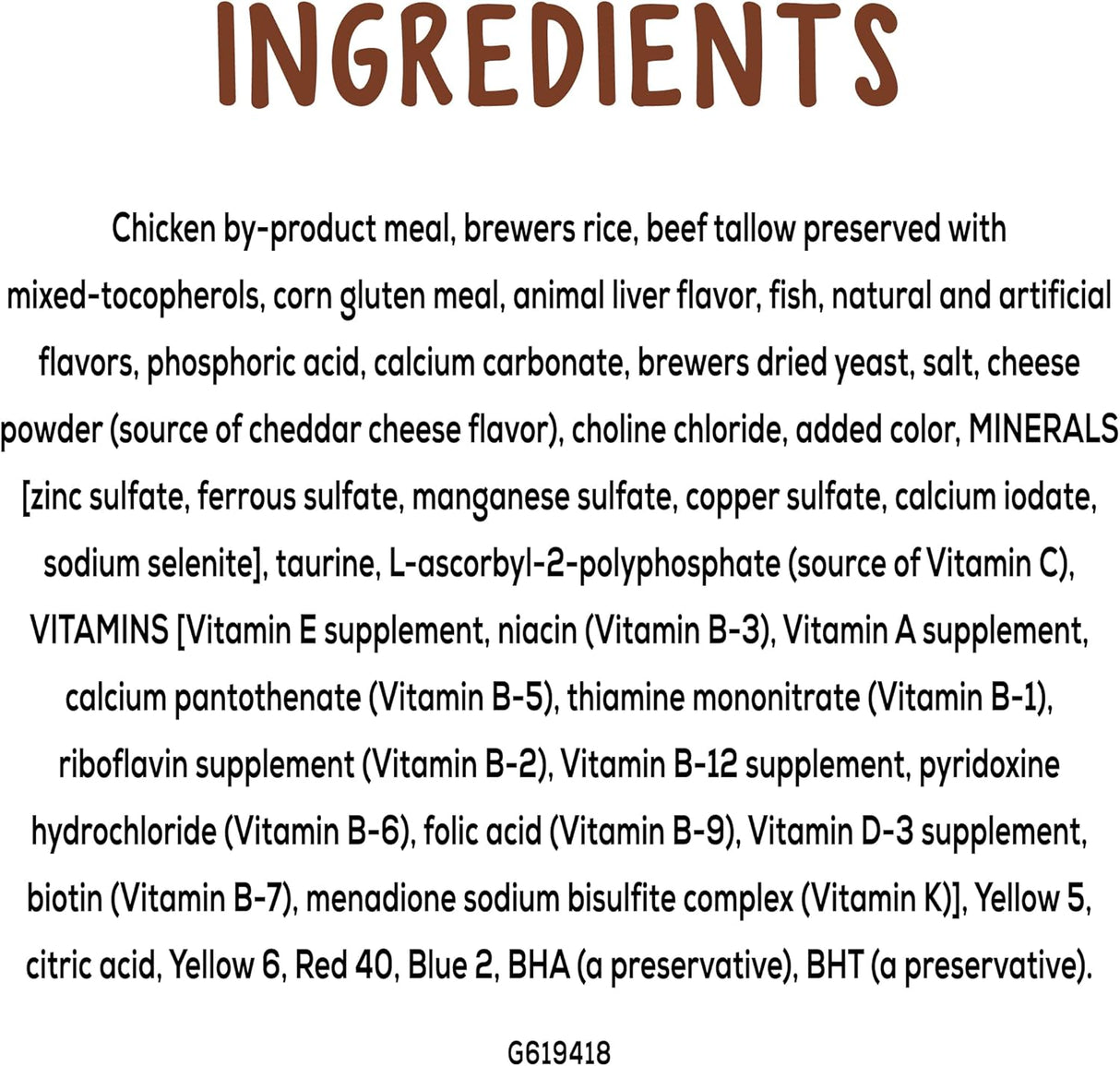 Golosinas para gatos (10) bolsas de 2.1 onzas Carne de res