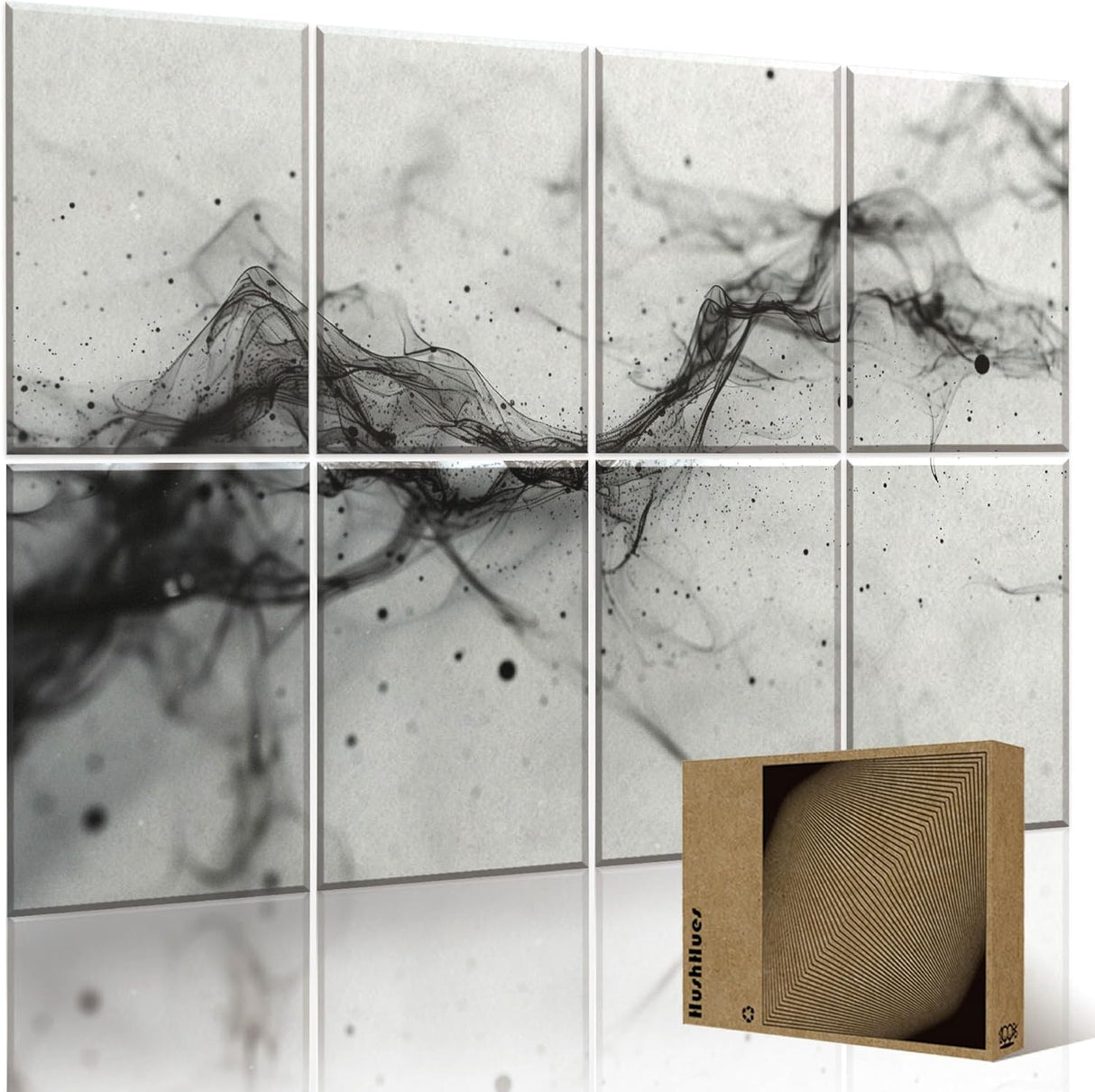 Paneles Acústicos 48x32 Pulgadas - Absorbentes, Fáciles de Instalar