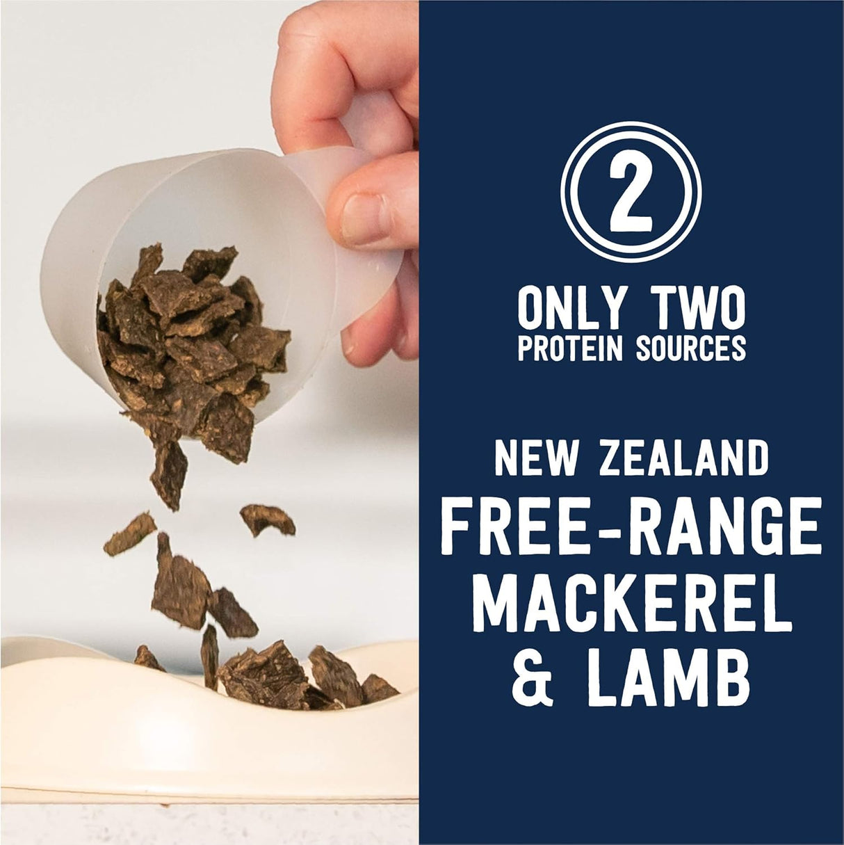 Alimento seco al aire para gatos todo natural alto proteínas