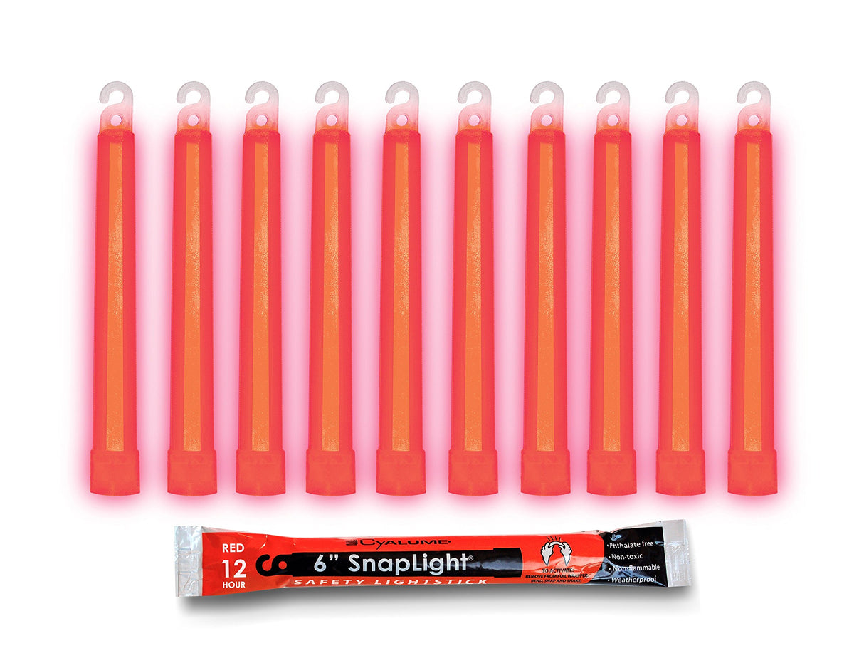Cyalume SnapLight  Glow Sticks-6 pulgadas grado industrial