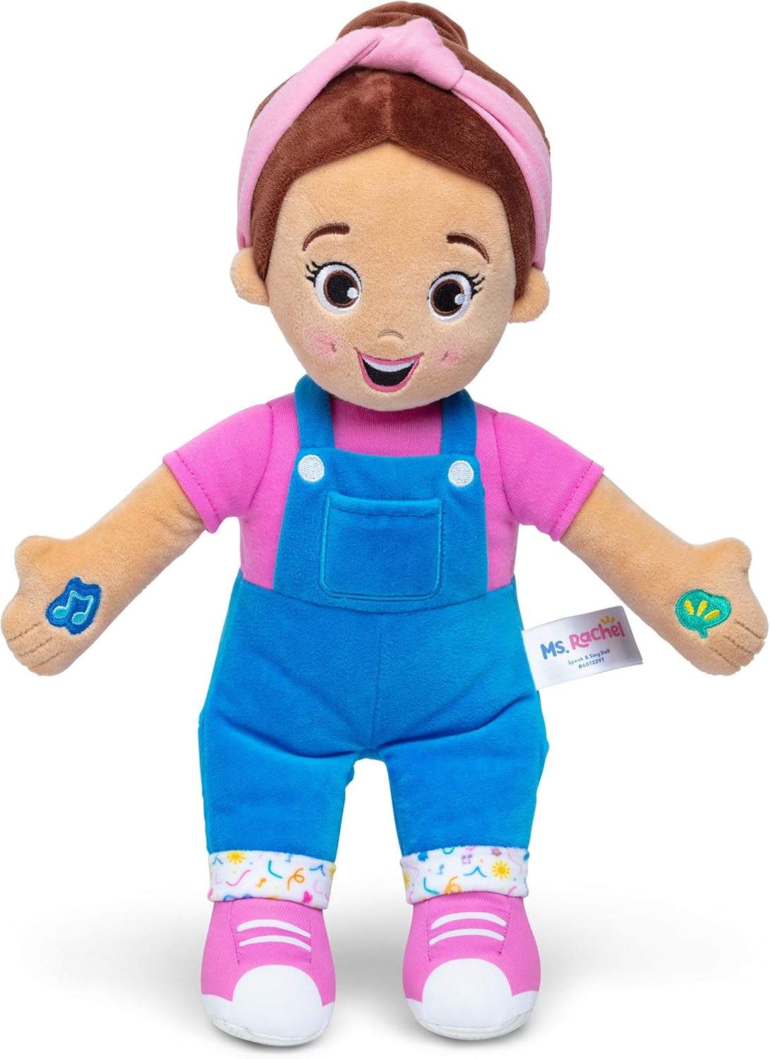 Muñeca Interactiva Ms. Rachel, 16” con 4 Canciones y Frases