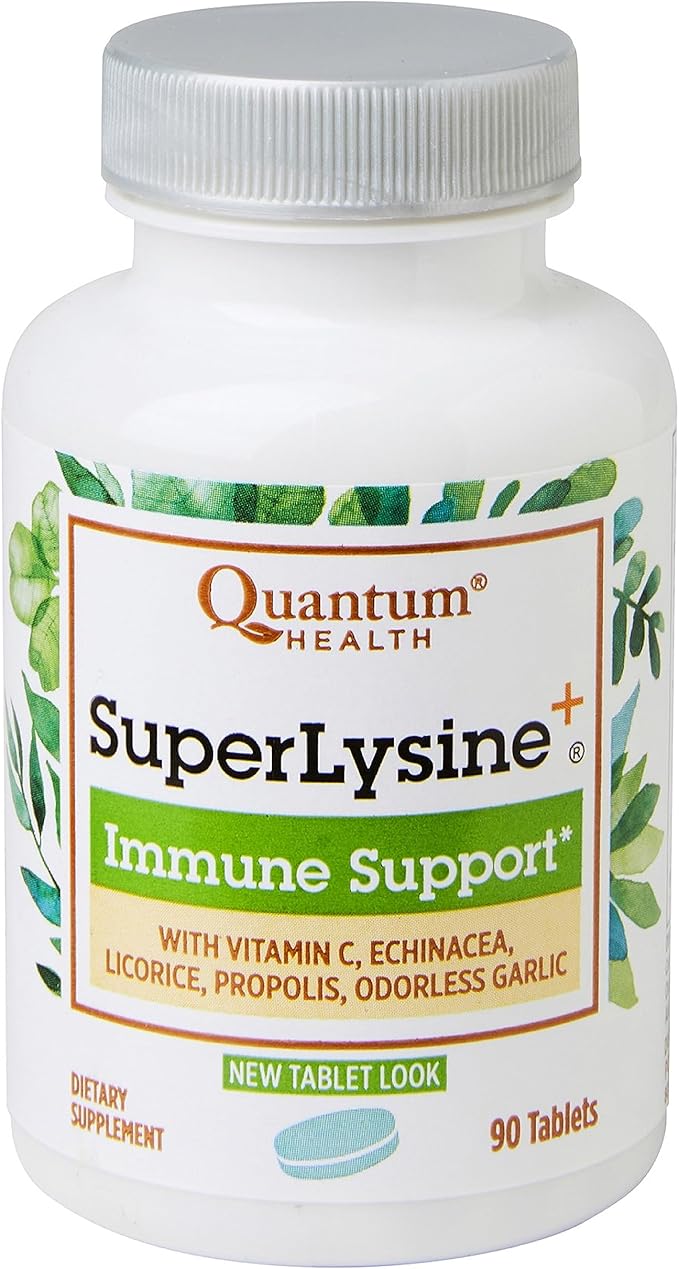 Suplemento Inmunológico Lysine+ Quantum Health 90 Tabletas