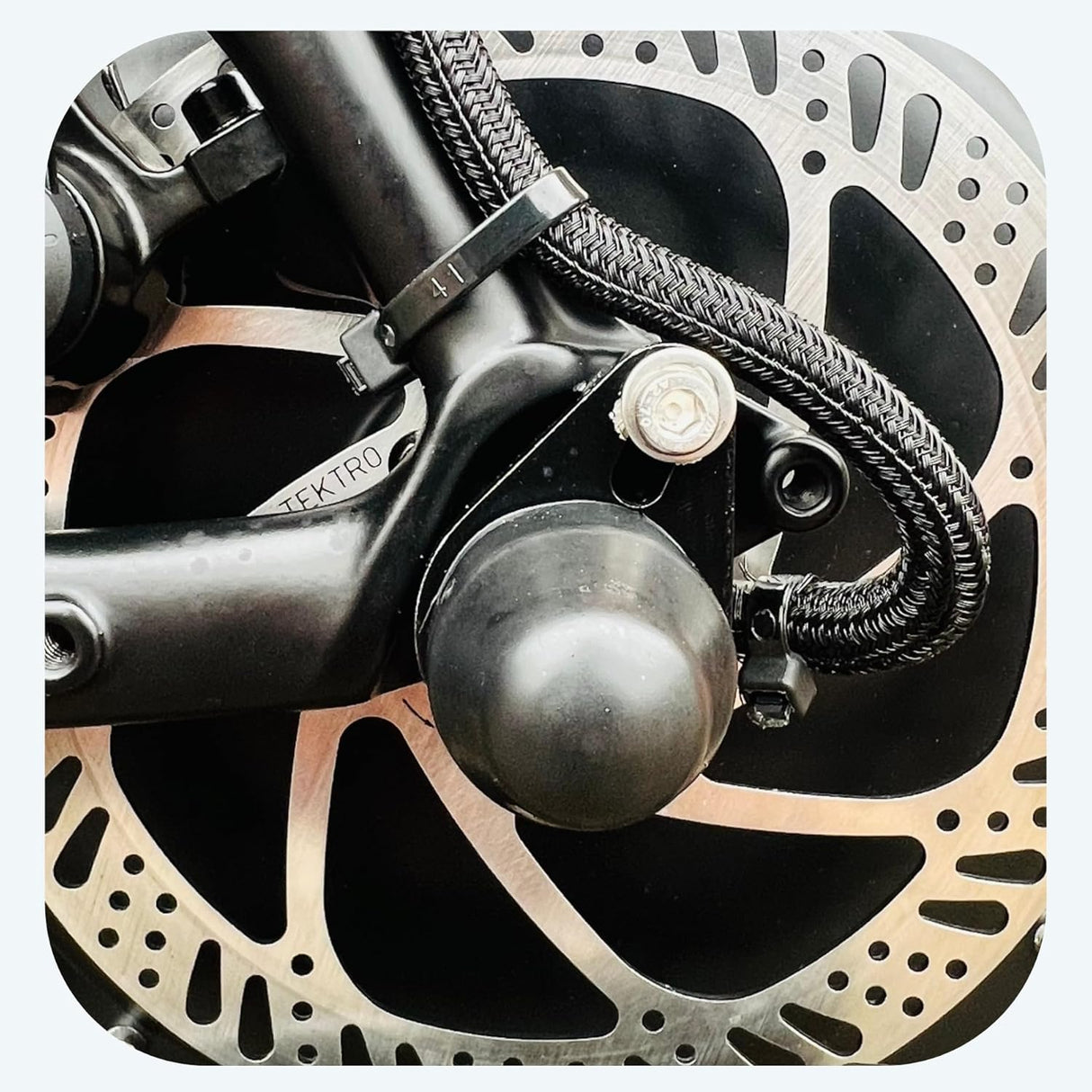 Juego de Brazo de Torque para Ebike, Acero Inoxidable, M14