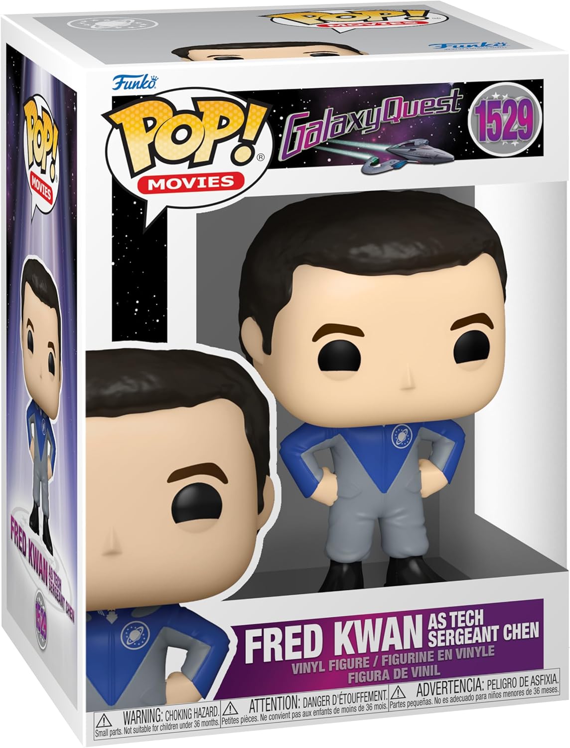 Funko Pop! Galaxy Quest - Fred Kwan como Sargento Chen