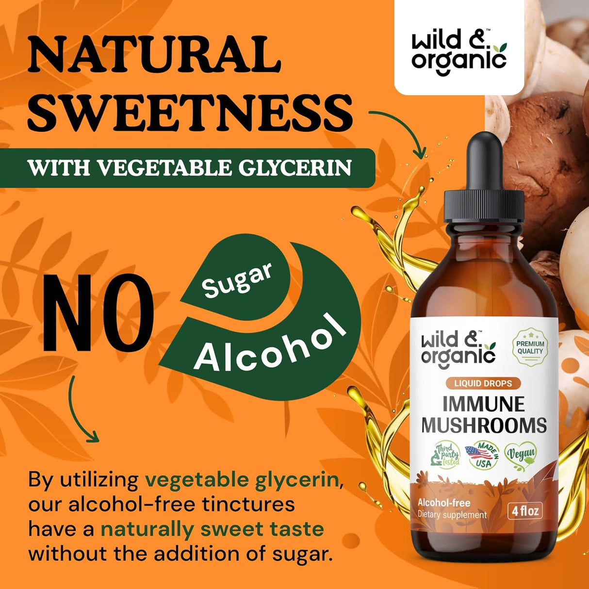 Suplemento Inmunológico de Hongos - Extracto Orgánico 8-en-1