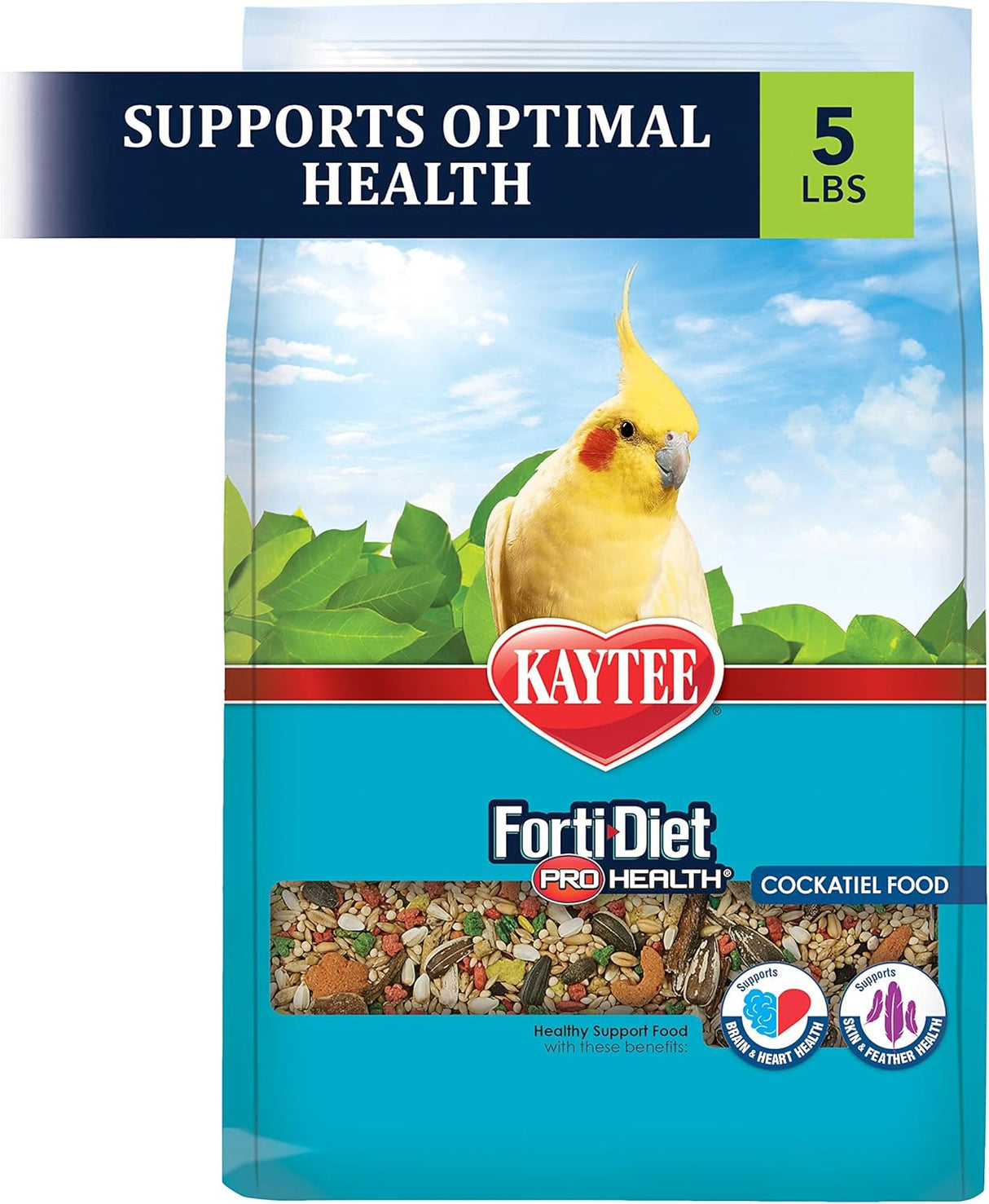 Comida saludable para pájaros Kaytee Forti Diet Pro