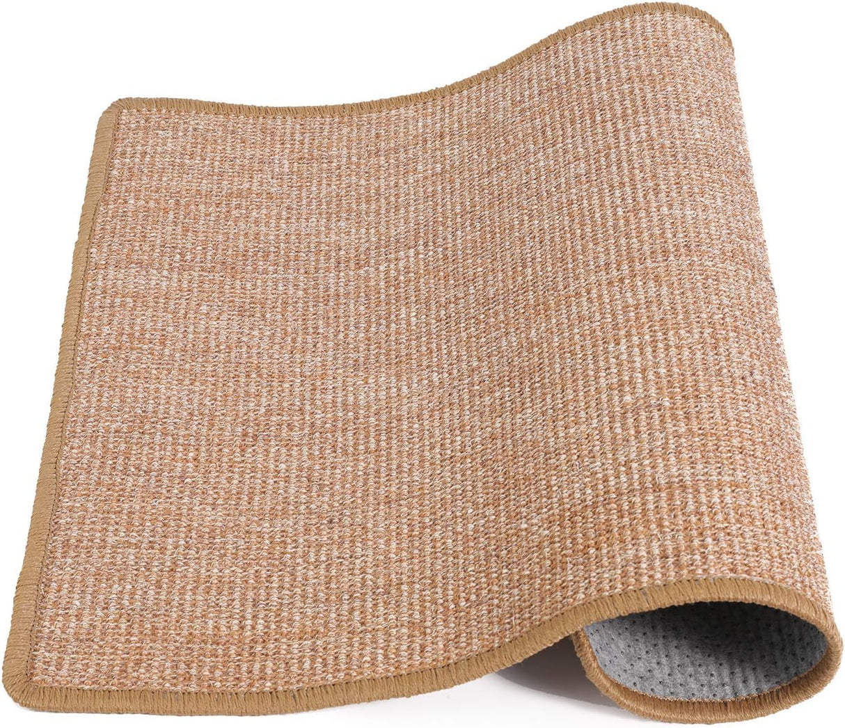 Alfombrilla de rascar para gatos para suel color marrón