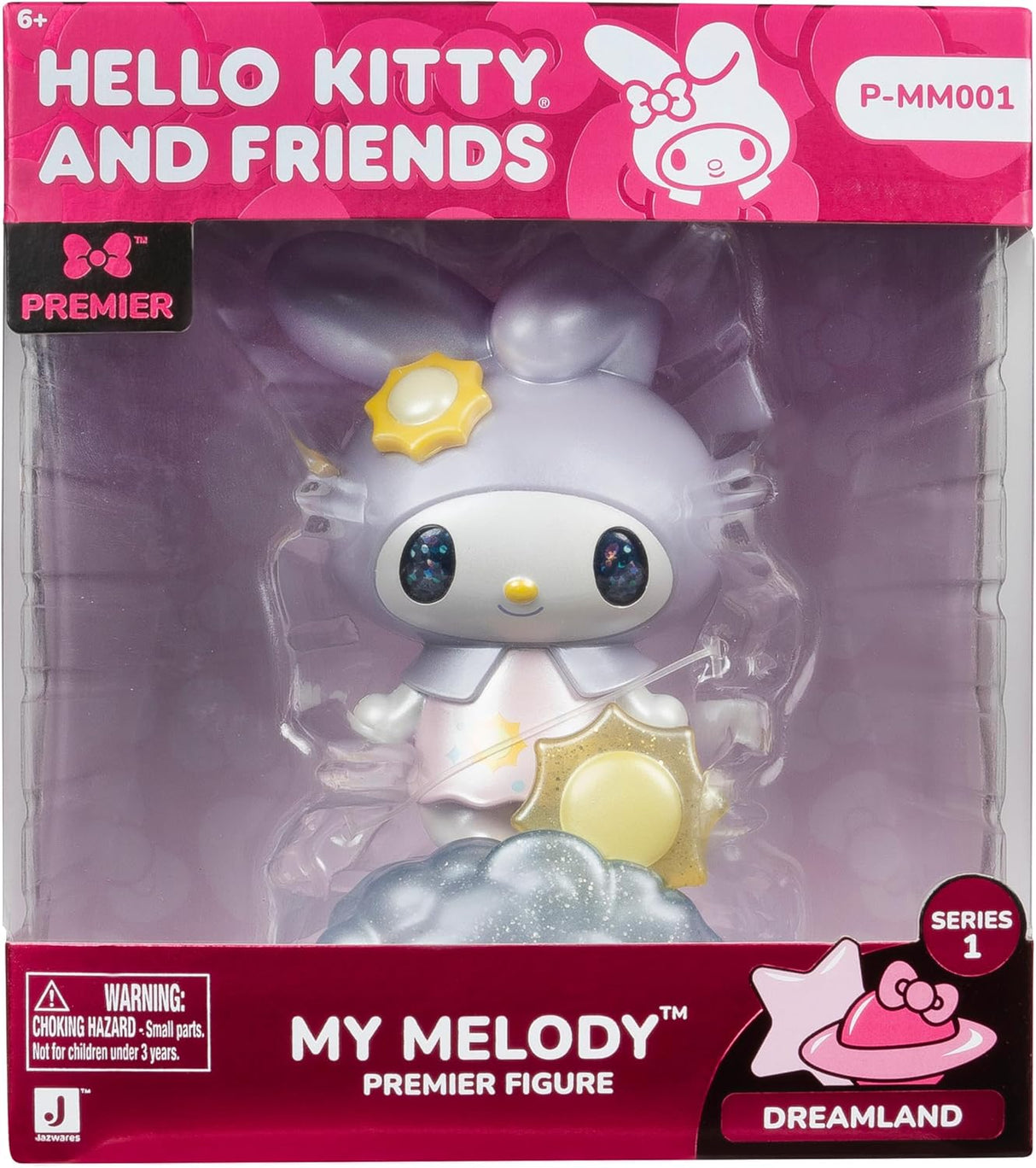 Figura My Melody Dreamland 4” - Sanrio - Licencia Oficial Jazwares