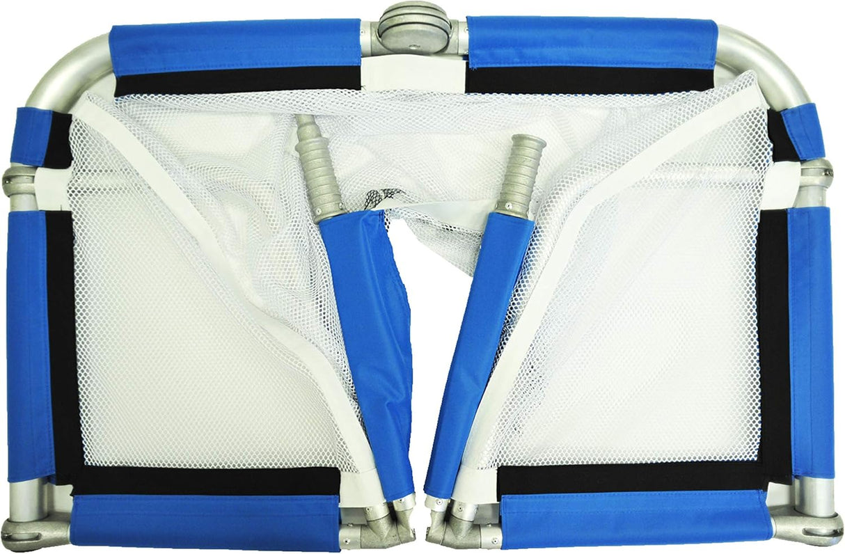 Portería plegable de aluminio con bolsa de transporte