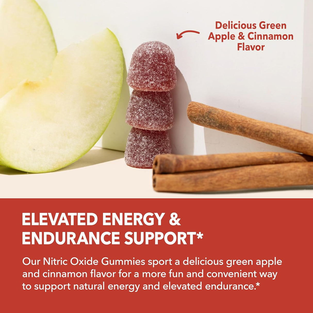 Gomitas de óxido nítrico con L-arginina y raíz de remolacha