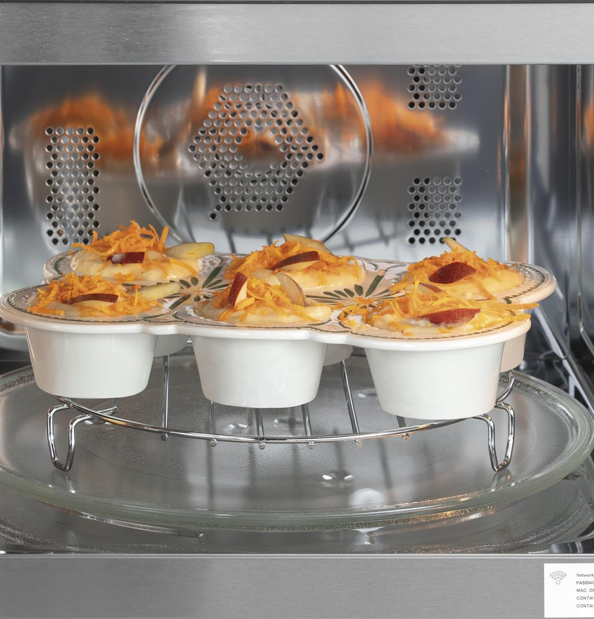 Horno Microondas Convección Café CEB515P4NWM 1.5 Cu. Ft. 1000W