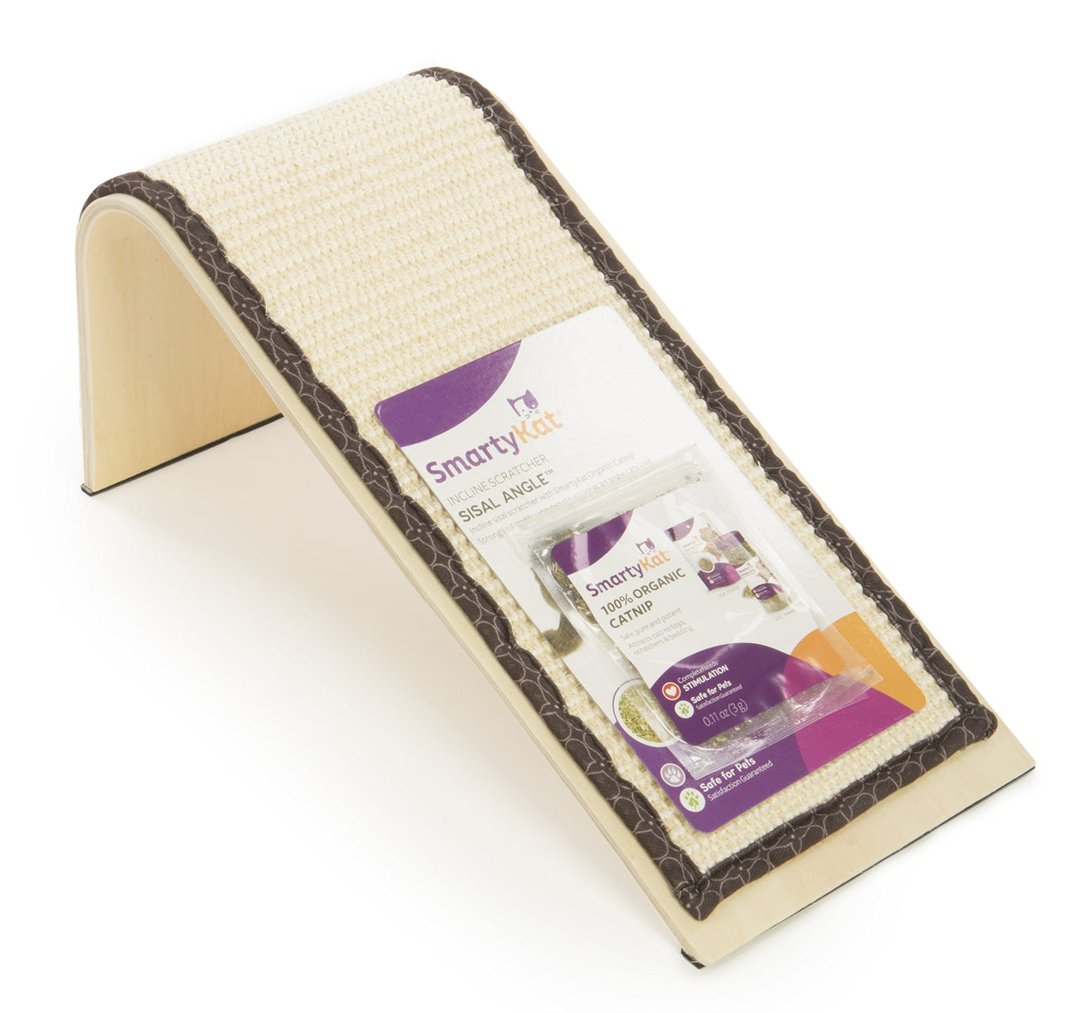 Scratcher SmartyKat Sisal Angle Cat Scratcher Sisal Incline