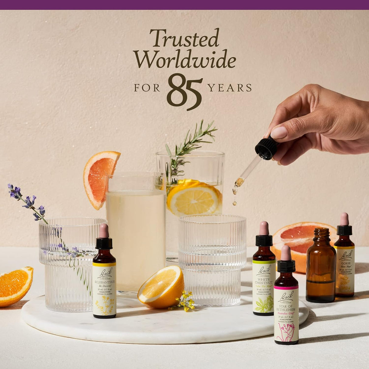 Esencia floral homeopática natural vegano gotero de 0.3 fl oz