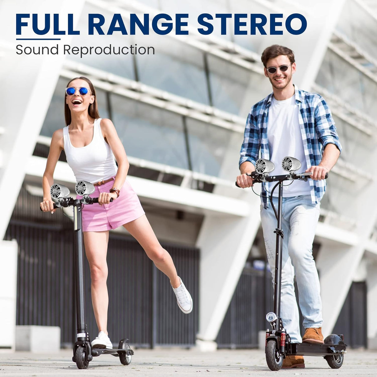 Parlantes todoterreno impermeables PYLE PLMR32CR