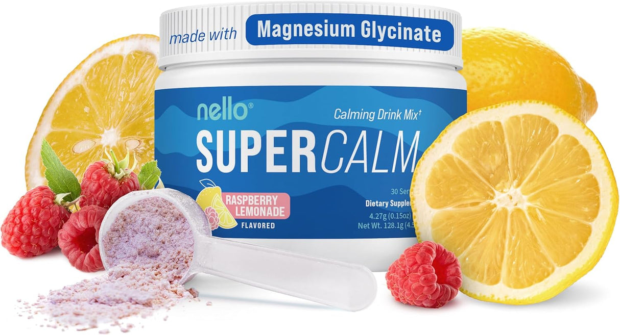 Mezcla Supercalm Nello - Ashwagandha, Magnesio, L-Teanina 30srv