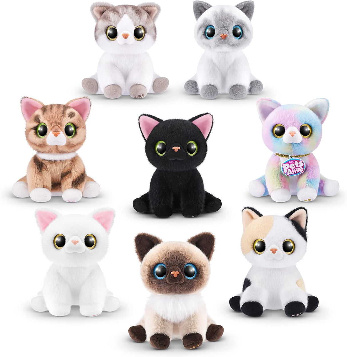 Muñeca Interactiva Smitten Kittens de ZURU con 10 Sonidos