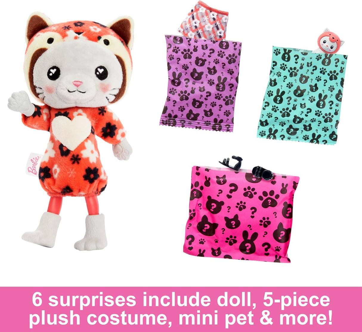 Barbie Cutie Chelsea Muñeca y Accesorios + 6 Sorpresas