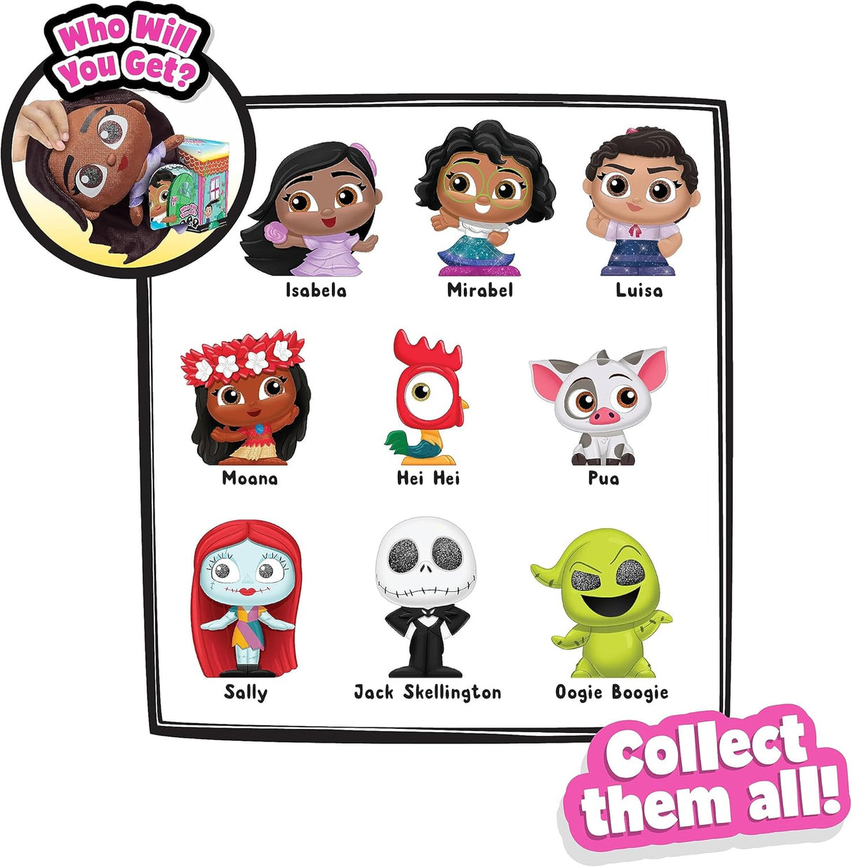 Peluches Disney Doorables Puffables Encanto, 10 pulgadas