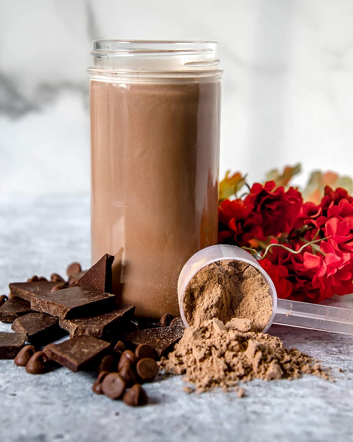 Suplemento Keto Meal polvo de batido de repuesto chocolate