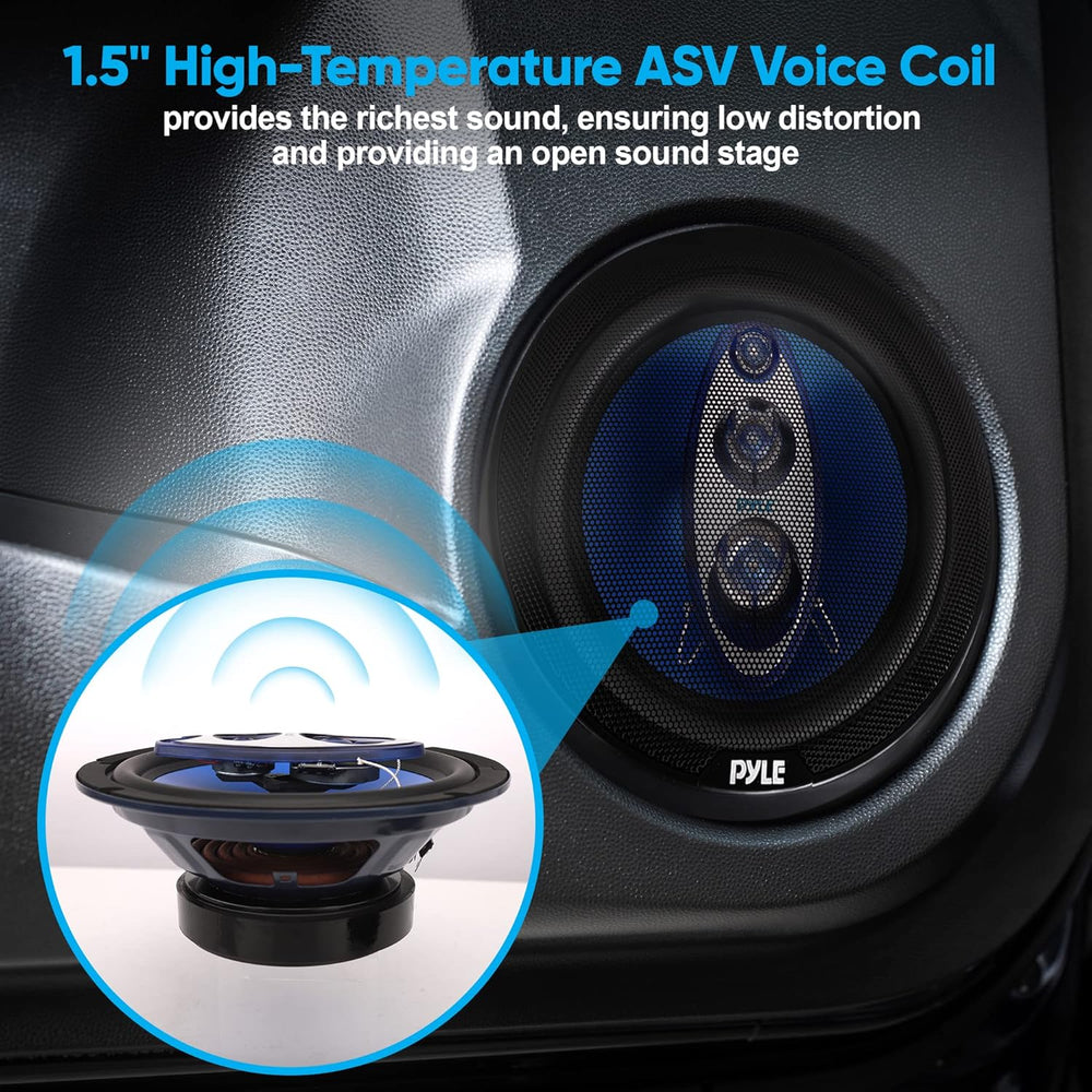Sistema de altavoces de sonido de cuatro vías PYLE PL84BL