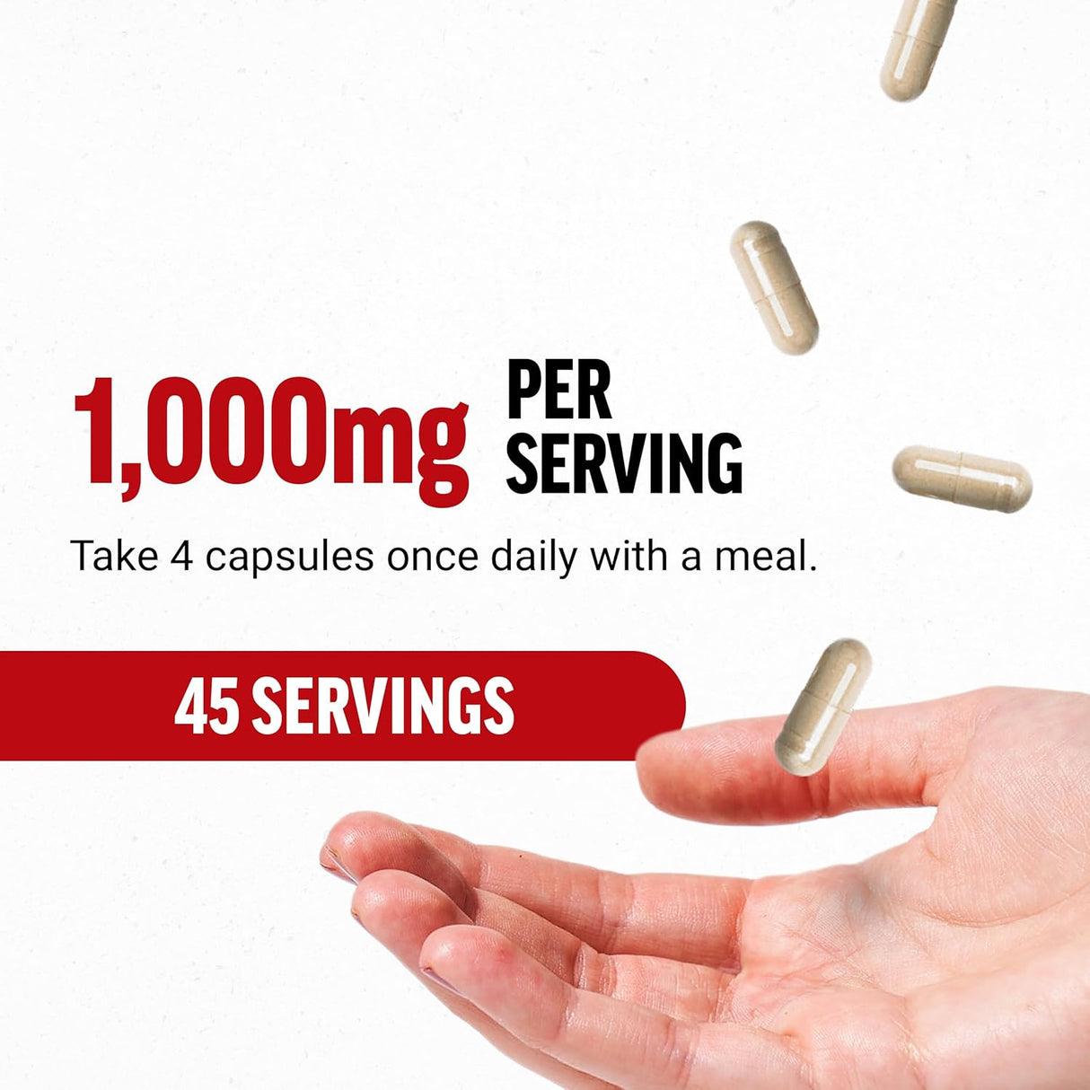 Force Factor Maca Negra 1000mg, Vitalidad para Hombres, 90 cápsulas