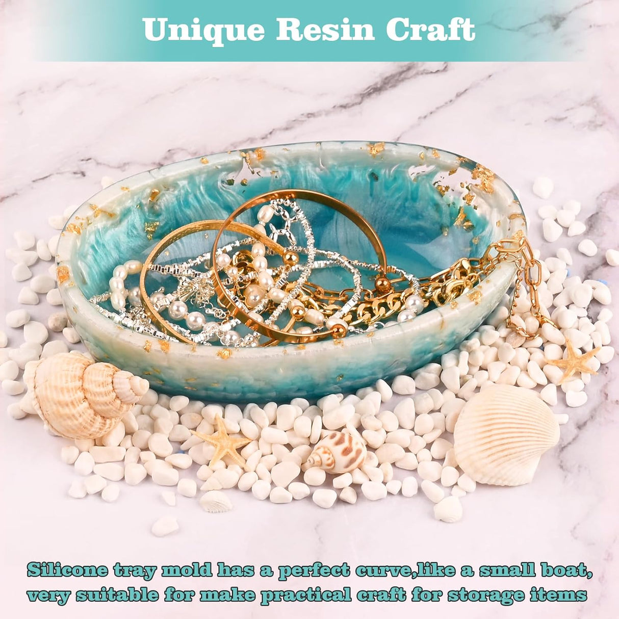 Molde de silicona para recipientes de velas y resina epoxy