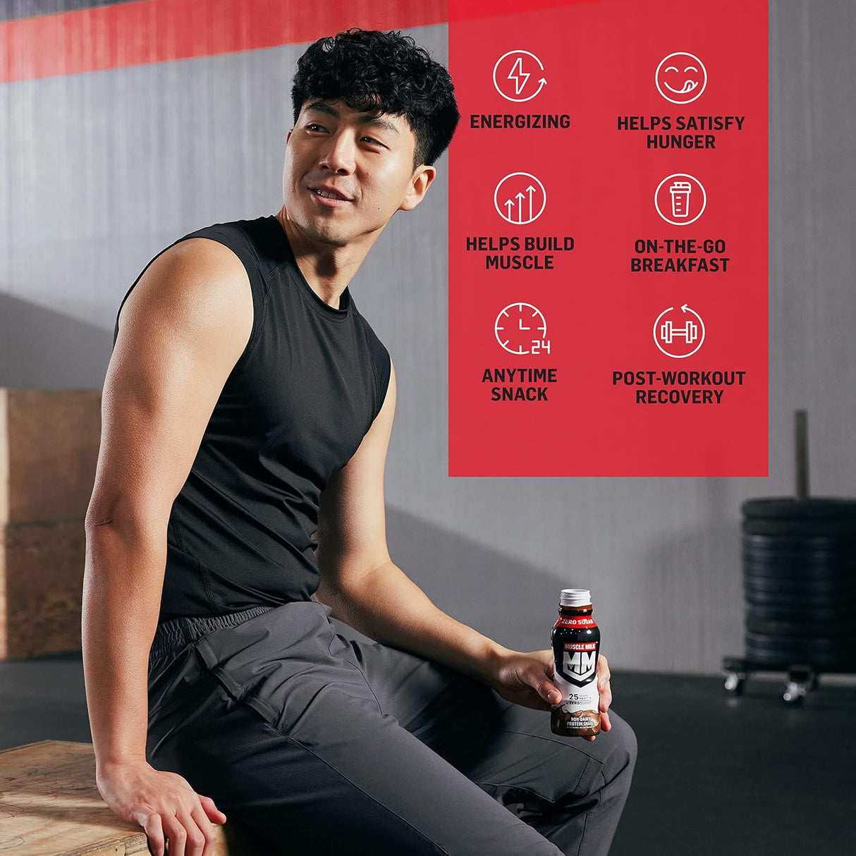 Suplemento Batido de proteínas auténticas chocolate 12 pack