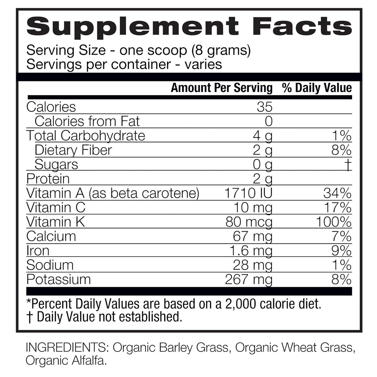 Suplemento Complemento vitamínico de Amazing Trio