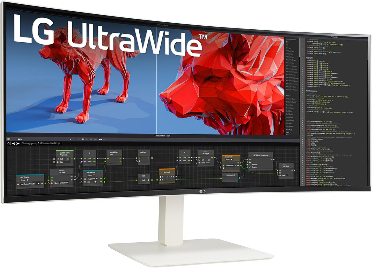 Monitor UltraWide LG 38WR85QC-W 38 WQHD 144Hz 1ms G-SYNC