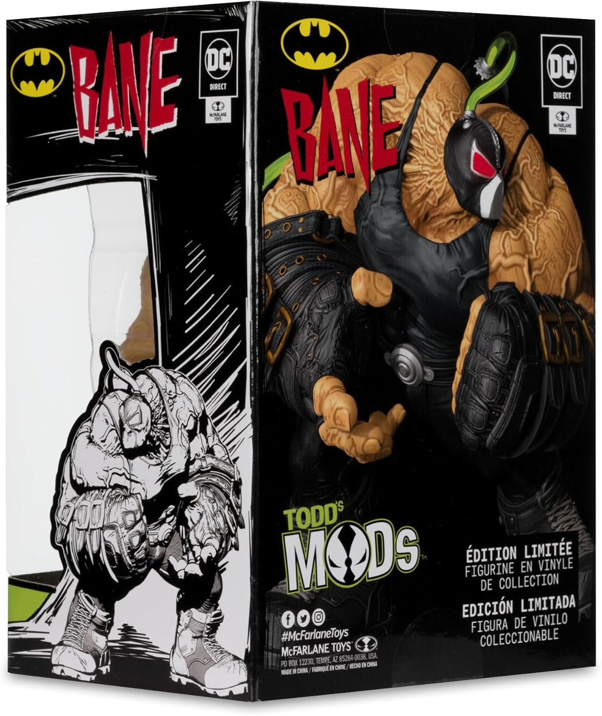 Figura Coleccionable Bane 4.5in - McFarlane Toys, Edición Limitada