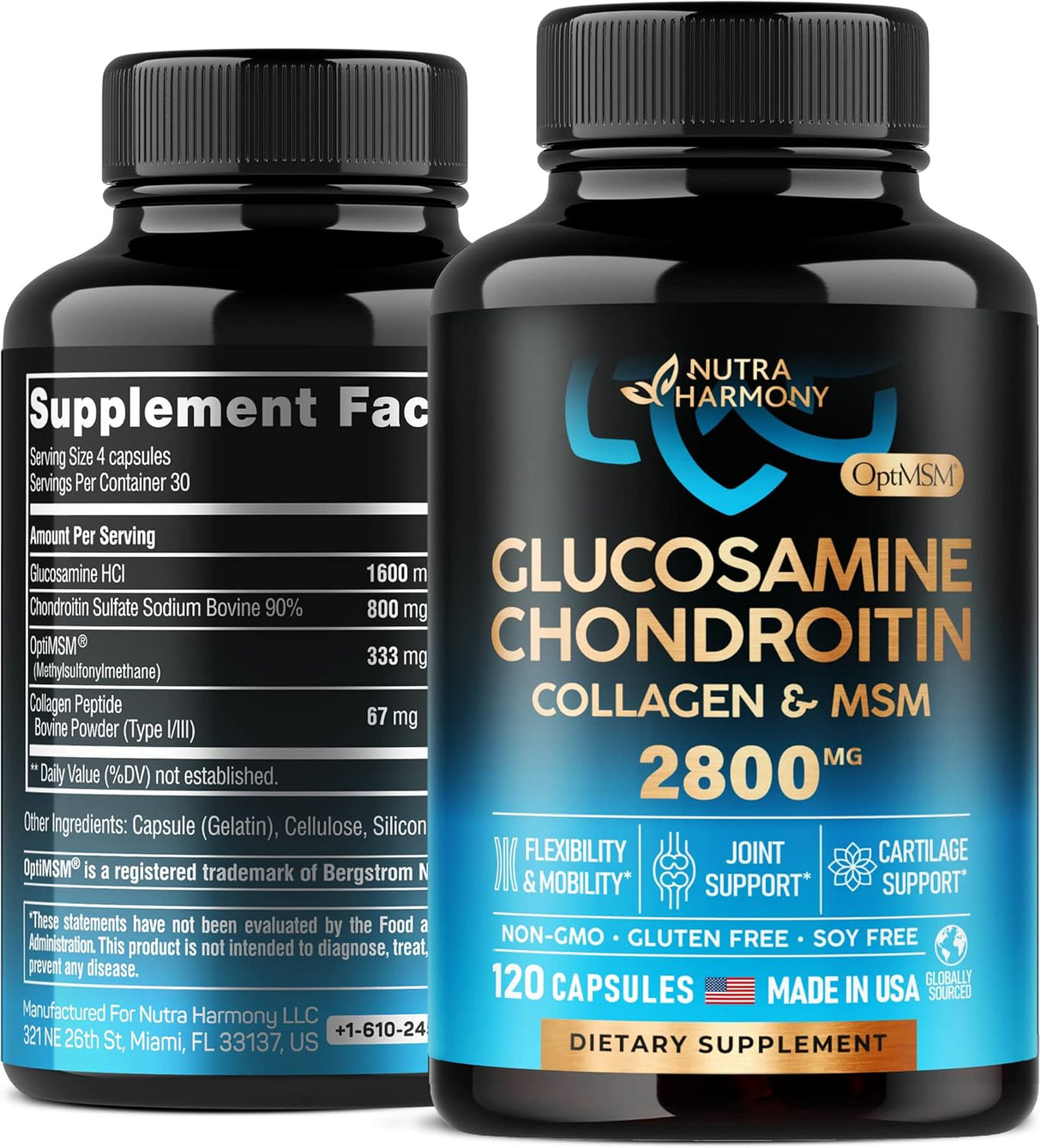 Suplementos Alimenticios Glucosamina condroitina colágeno