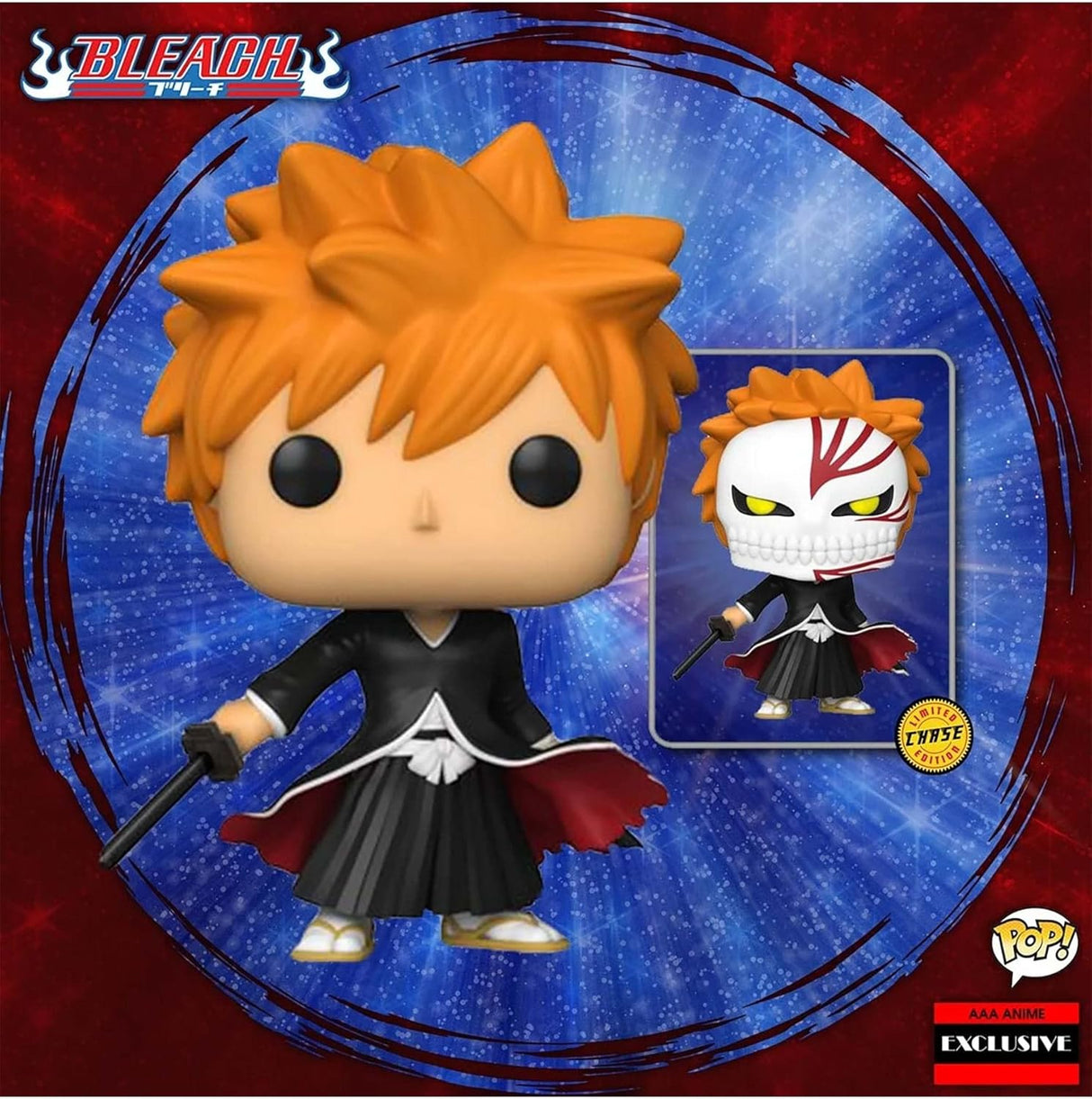 Figura Funko Pop Bleach Ichigo Kurosaki Bankai Tensa Zangetsu