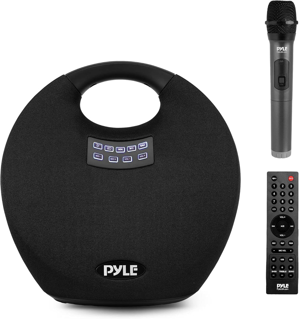 Altavoz Bluetooth portátil inalámbrico, con batería recargable integrada, micrófono inalámbrico, sonido envolvente transparente, mini altavoz impermeable IPX4 para actividades en interiores y exteriores.