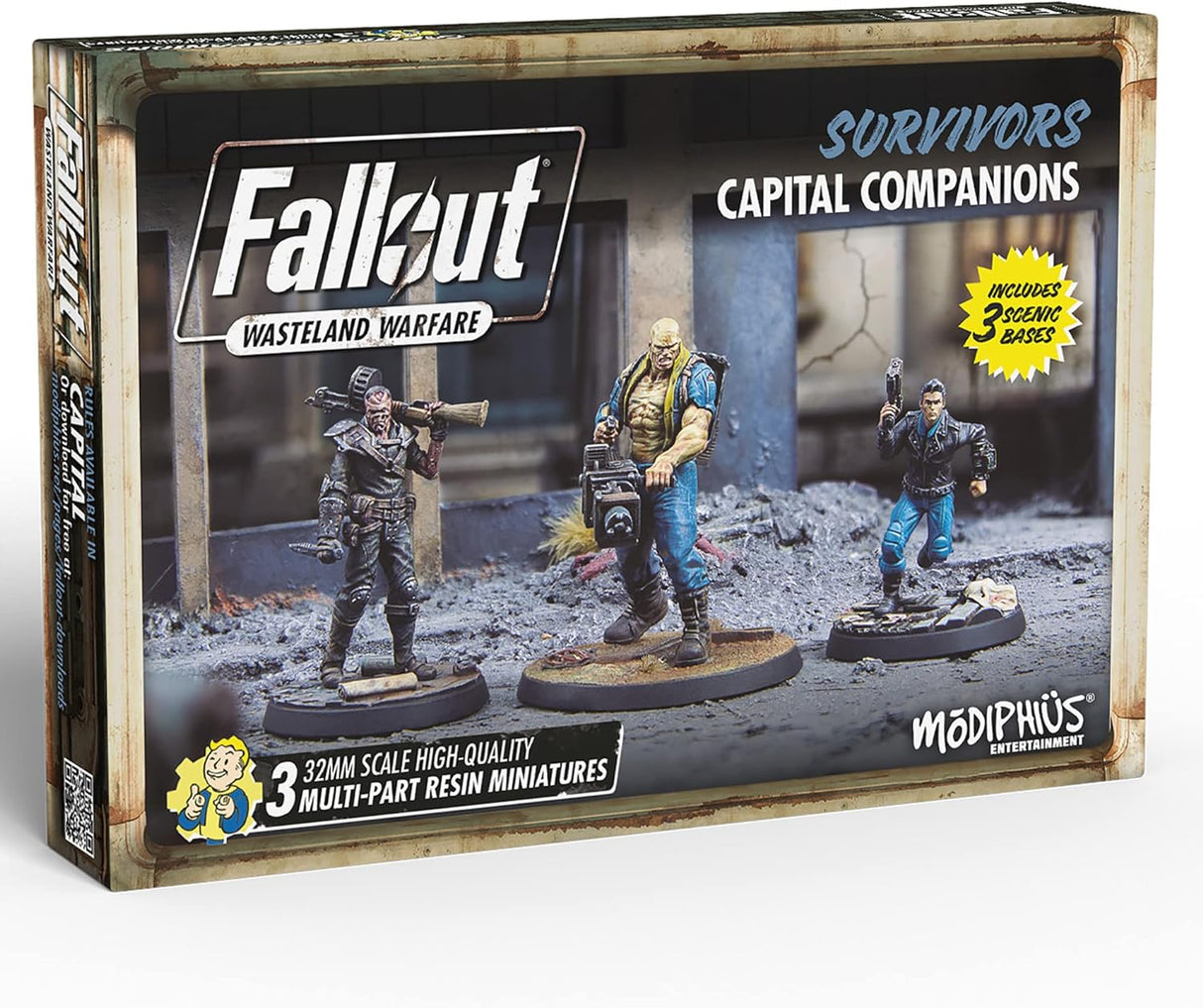 Miniaturas Fallout Wasteland Warfare: Capital Companions 32mm