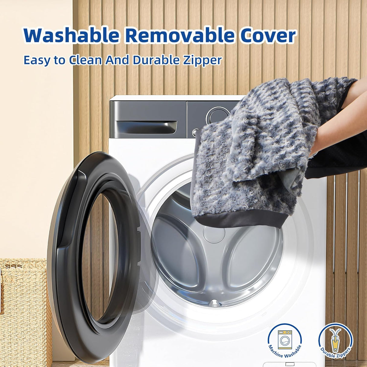 Cama Ortopédica para Perros Grandes WESTERN HOME, Espuma, Impermeable