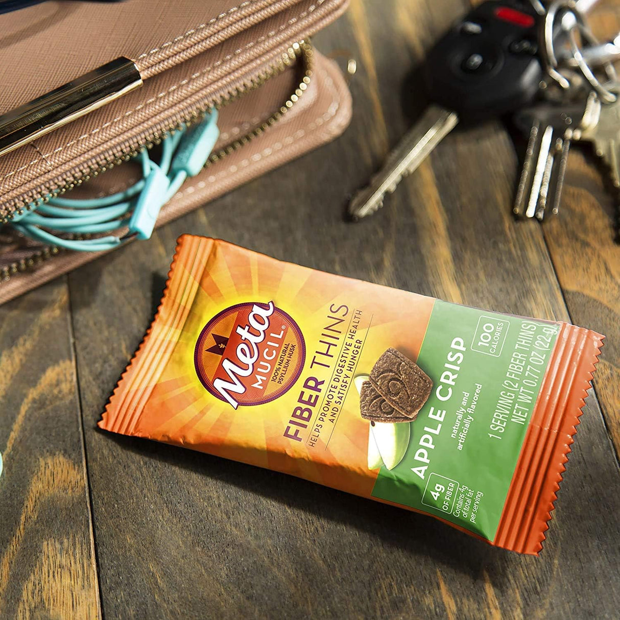 Suplementos Alimenticios Galletas fibra con sabor a manzana