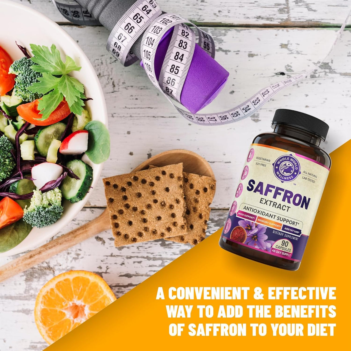 Extracto de azafrán 100% puro potenciador del metabolismo