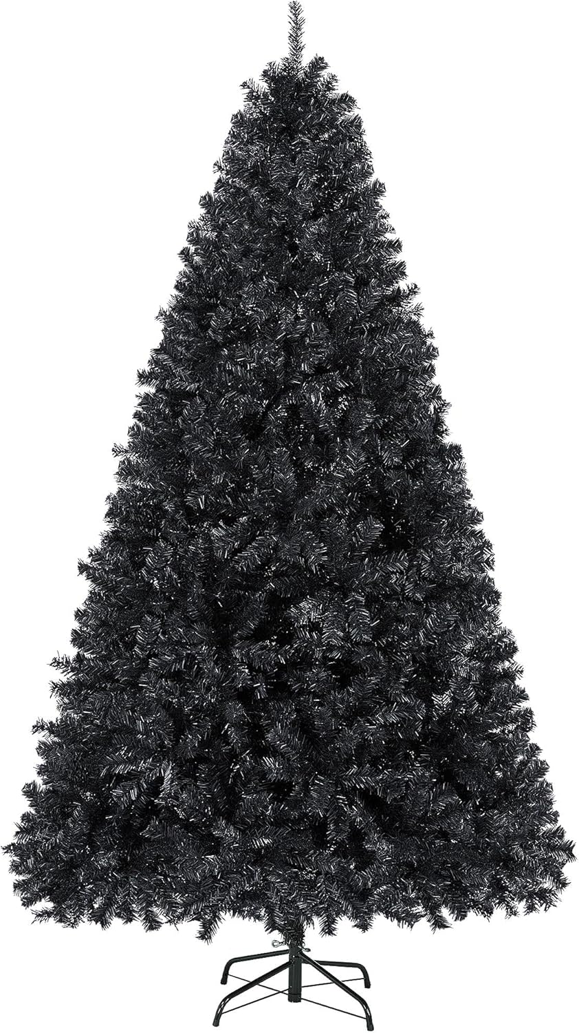 Árbol de Navidad Artificial de 6ft con 818 Puntas y Base Plegable
