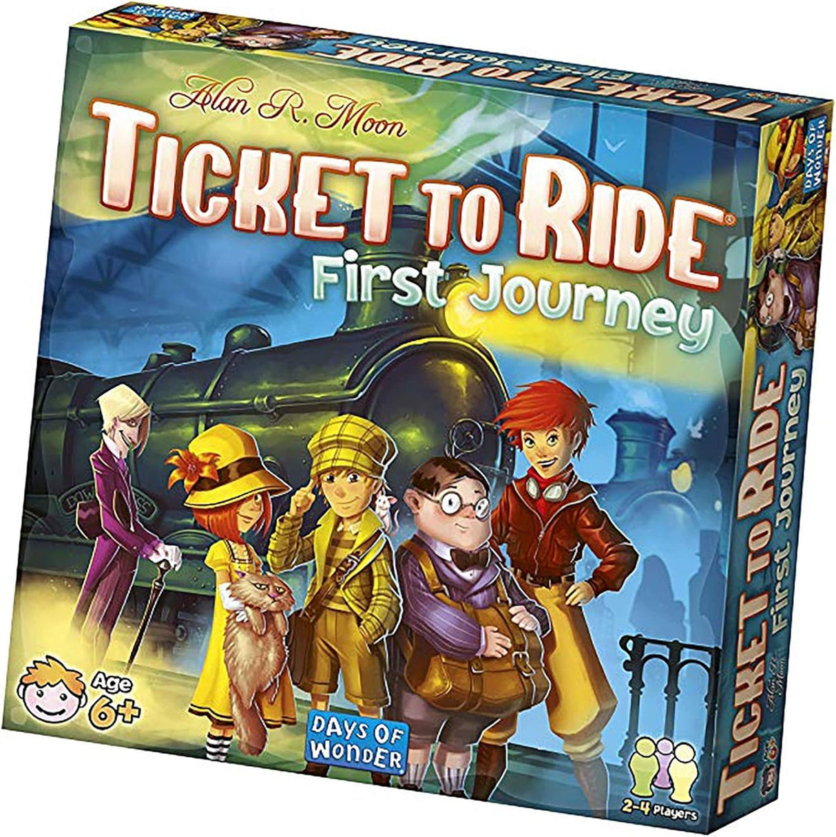 Ticket to Ride Primer Viaje - Juego de Estrategia Familiar
