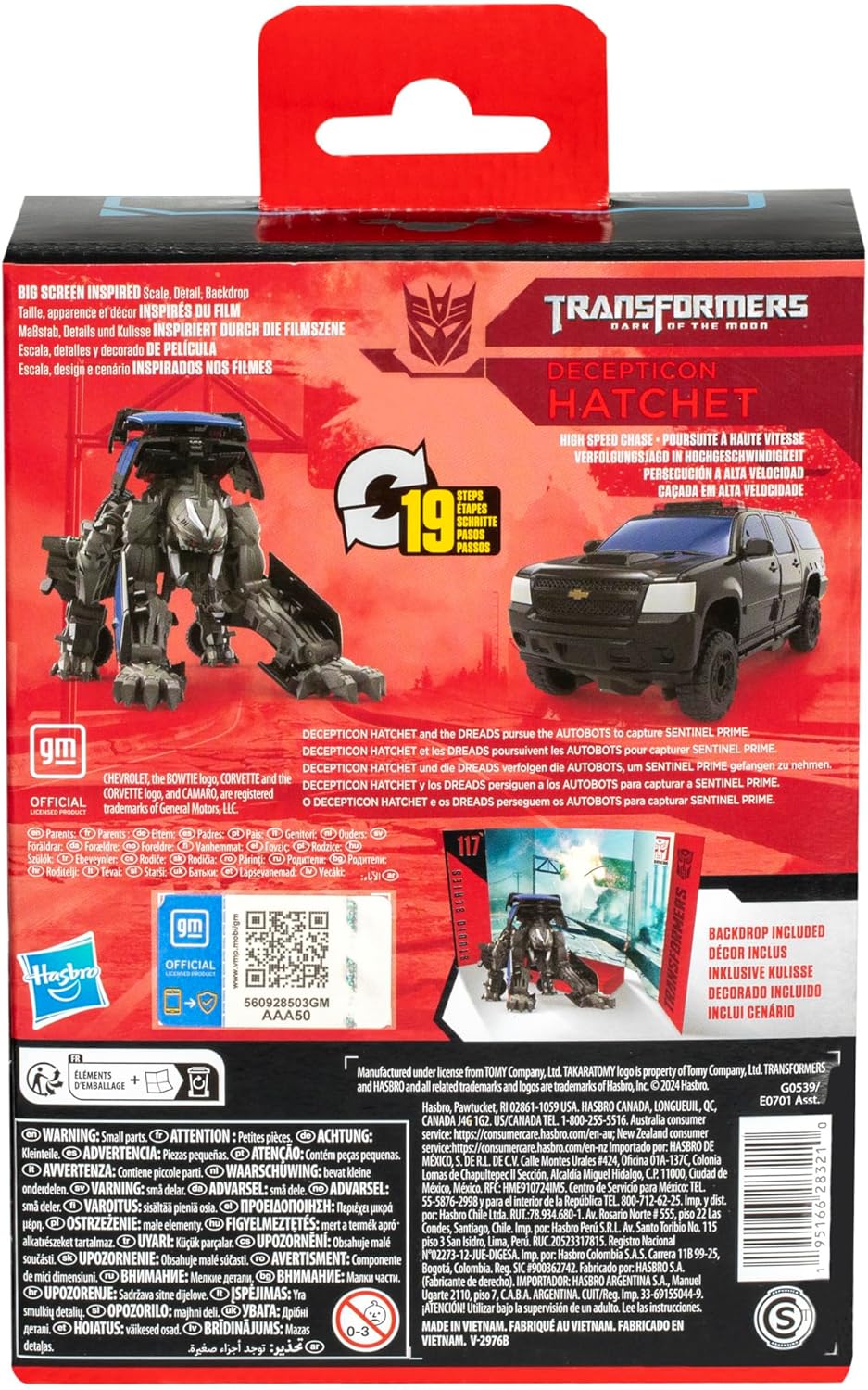 Figurita Transformers Studio Series Decepticon Hatchet 94 4.5