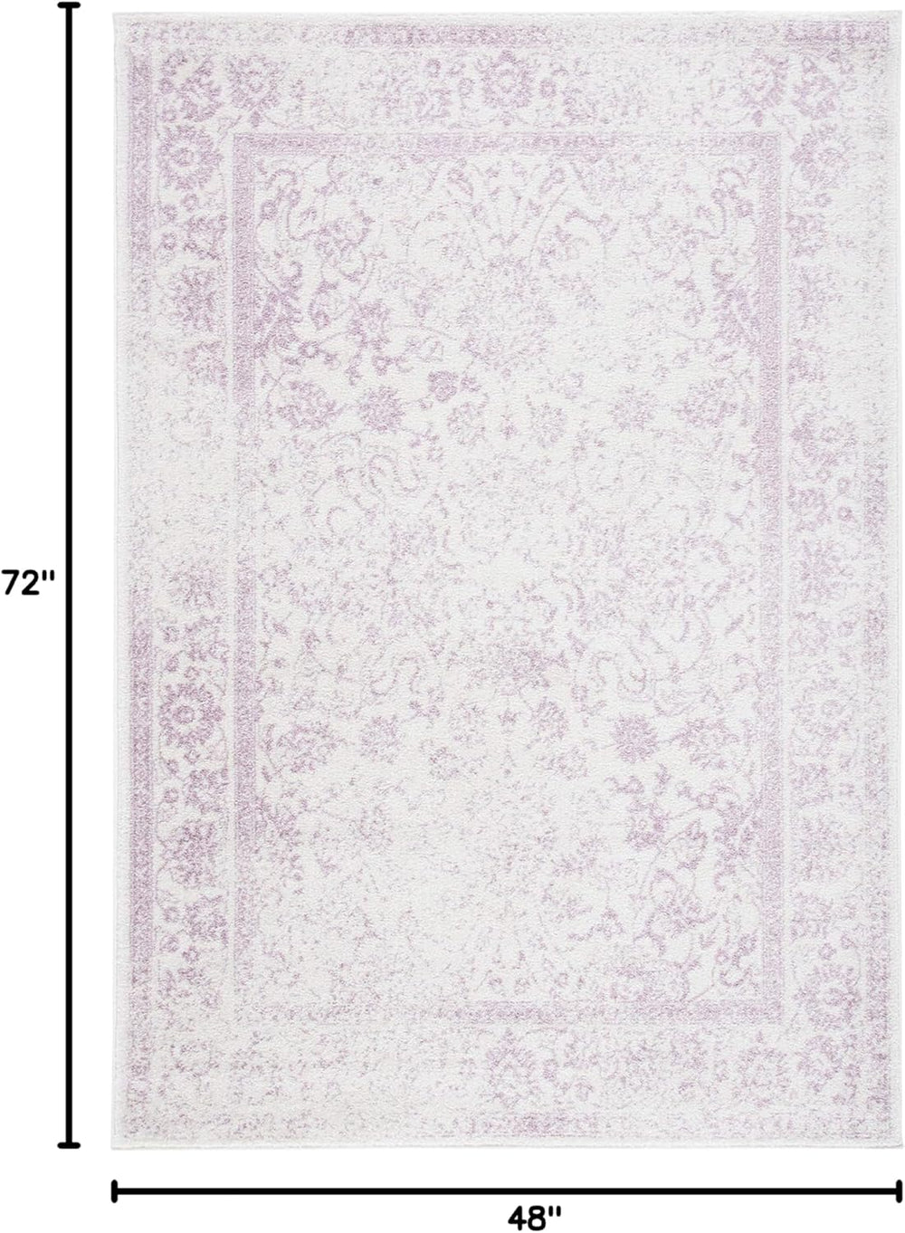 Alfombra Acento Oriental Distressed, Fácil Cuidado, ADR109U