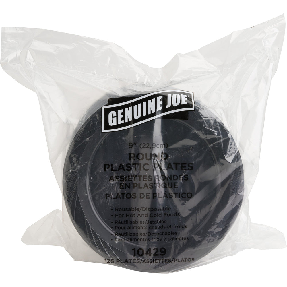 Plato redondo de plástico genuino Joe GJO10429