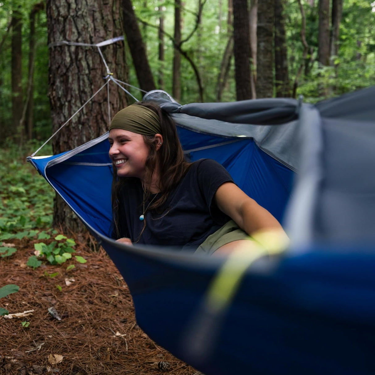 Hamaca ENO SkyLite - Portátil, con Red Anti-Insectos, 1 Persona