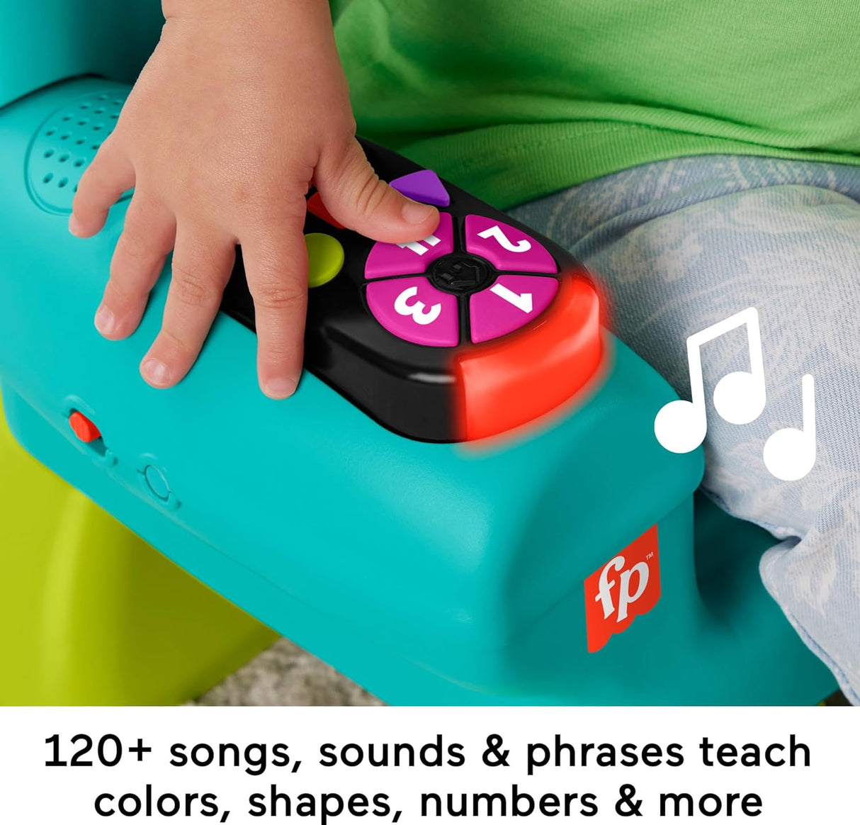 Silla de Aprendizaje Fisher-Price con Música y Luces, 1+ Años