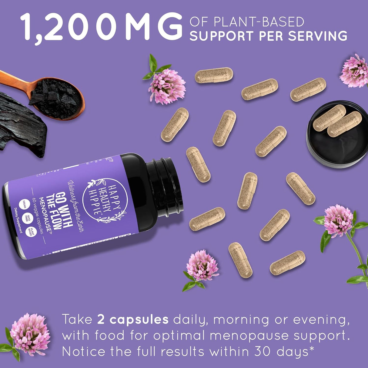 Suplementos para la menopausia – DIM + Probióticos, Equilibrio Hormonal, 60 Ct